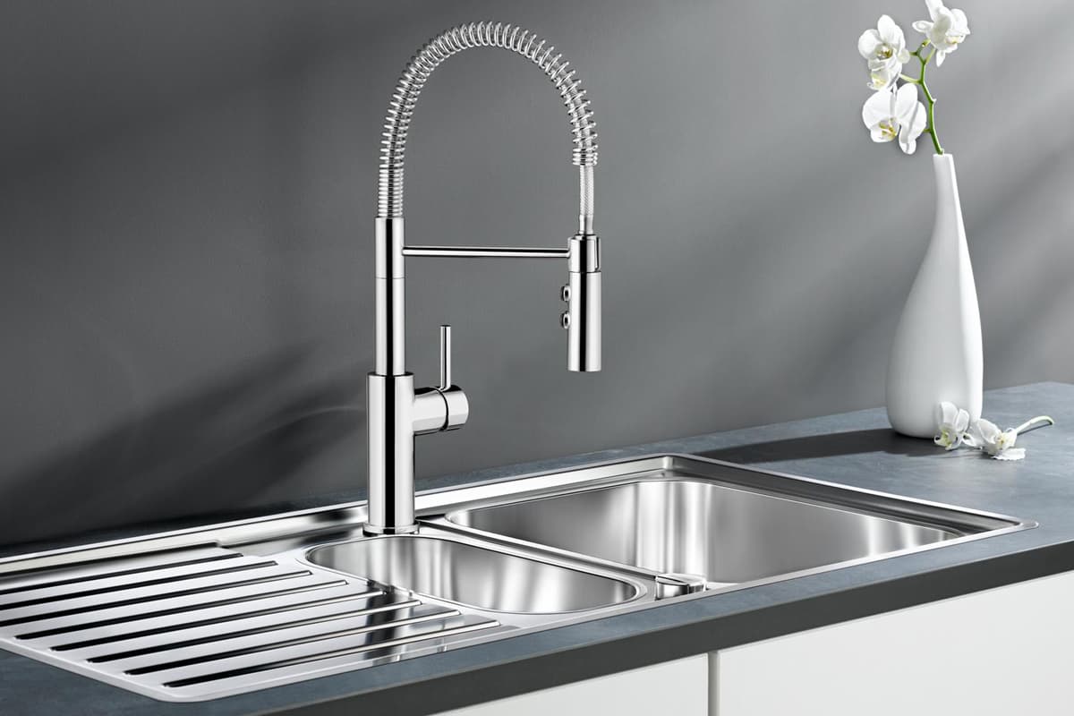  unique chrome kitchen faucet pull down style 